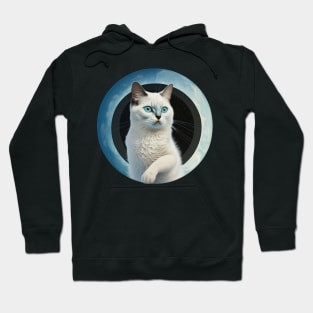 Whimsical Cat Illustrations for the Feline Enthusiast Hoodie